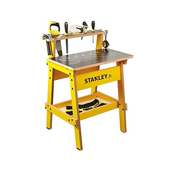 Stanley Jr. WB002-SY Établi pour Enfant Jaune/Noir