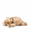 Steiff Hippopotame Mocky, 085352, Gris/Marron, 80 cm