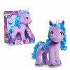 Just Play My Little Pony Sing and Glow Izzy Lumières et sons de 33 cm, fonction musicale en peluche, chante "Fit Right In", a