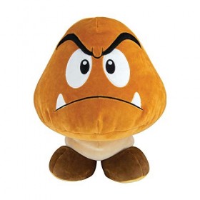 Club Mocchi Mocchi TOMY Nintendo Mario Kart - Peluche Goomba 30 cm T12990, Peluche Nintendo Super Mario, Grosse Peluche pour 
