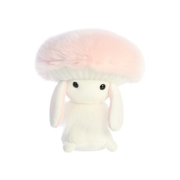 Aurora® Vibrant Spring Fungi Friends™ Animal en peluche – Charme décorative – Amusement sans fin – Rose 15,2 cm