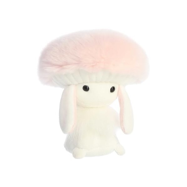 Aurora® Vibrant Spring Fungi Friends™ Animal en peluche – Charme décorative – Amusement sans fin – Rose 15,2 cm