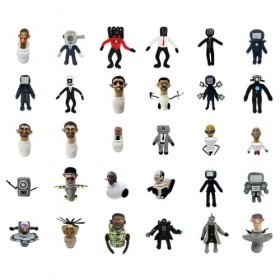 ThisgA 12 Jouets En Peluche Pour Toilettes | Poupée En Peluche de 11 Pouces | Figurine En Peluche de Poupées En Peluche | Cad