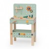 Trixie - Établi de Bricolage en Bois certifié FSC avec Outils et Accessoires - Jouet pour Enfants à partir de 3 Ans