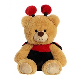 Aurora - Easter - 10" Ladybug Bear Wanna Be - Brown