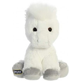 Aurora Breyer Little Bits Cuddly Plush White Horse