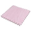 Tapis De Jeu De Puzzle Moelleux, Carreaux De Moquette Entre Verrouillage en Peluche, 48 Pièces Carrés De Mousse De Tapis, Car