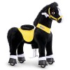 PonyCycle 2023 Nouvelle Modèle E Peluche Licorne à Bascule Porteur Enfant avec Frein Licorne Violette/Taille 3 pour 3-5 Ans 