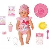 AB Gee- Baby Born Magic Girl 43 cm, 515 827956, Rouge