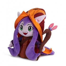 AYRISS Pour les figurines de jeu League of Legends, figurines de la série LOL / poupée en peluche Lulu, forme exquise et char