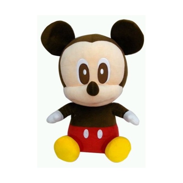 Disney Mickey stuffed toy sitting height 46cm japan import 