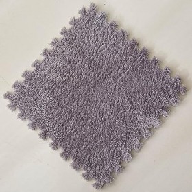 60 pièces de moquette en peluche douce à encastrer, tapis de puzzle, protection du sol, décoration pour la maison, tapis en m