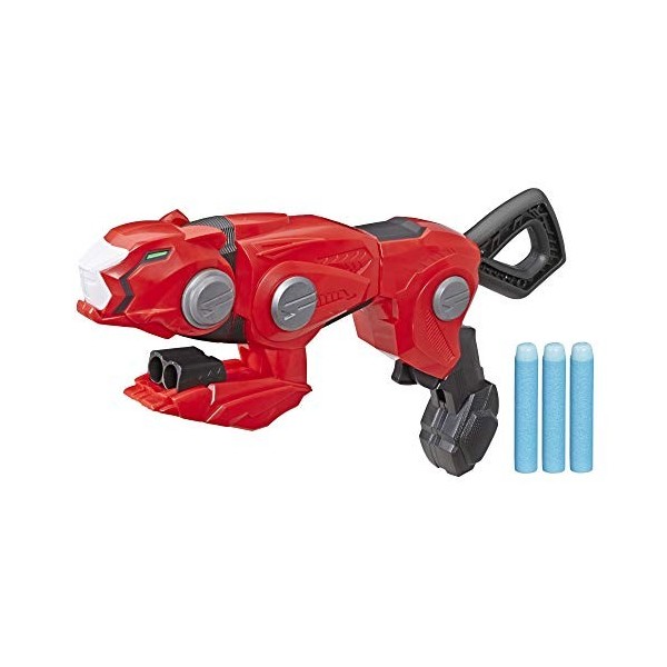 Power Rangers Beast Morphers – Blaster Transformable du Ranger Rouge