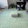 50Pcs 12x12x0.4in Tapis De Sol en Mousse en Peluche épaissie,Tapis De descalade Doux Antidérapants,Tapis De Puzzle dexercic