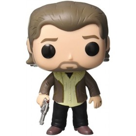 Funko - Pdf00005376 - Pop - The Walking Dead - Série 5 - Rick Grimes 306 - Noir/Gris