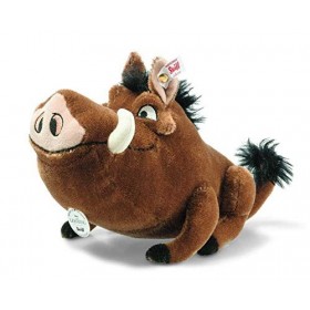 Steiff 355516 Pumbaa Warzenschwein Mohair 23 cm Brun roux