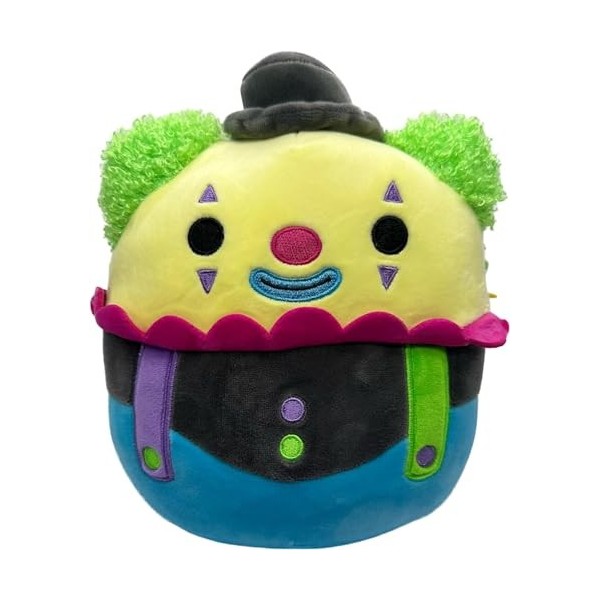 SQUISHMALLOWS Kellytoy Jouet en peluche souple 30,5 cm Blacklight Squad Resul The Clown 