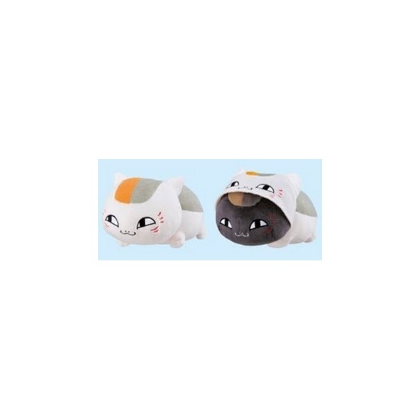 Two Banpresto Natsumes Book of Friends Nyanko Sensei Super DX Plush Doll costume japan import 