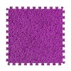 Tapis De Sol En Mousse De Peluche Carrée De 12 Pouces, 0,23-0,39 Pouce Dépaisseur, Dalles De Moquette à Emboîtement Polyvale