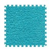 Tapis De Sol En Mousse De Peluche Carrée De 12 Pouces, 0,23-0,39 Pouce Dépaisseur, Dalles De Moquette à Emboîtement Polyvale