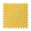 Tapis De Sol En Mousse De Peluche Carrée De 12 Pouces, 0,23-0,39 Pouce Dépaisseur, Dalles De Moquette à Emboîtement Polyvale