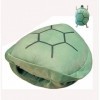 Carapace de tortue portable for enfant adulte, oreiller en carapace de tortue déguisement de tortue géante portable chaussett
