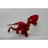 Hansa - Peluche Dragon Rouge 38cmH/70cmL