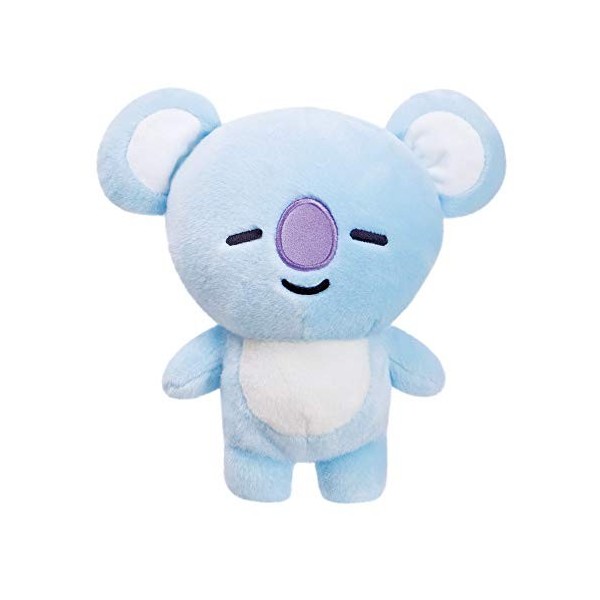 Aurora BT21 Cookie,Chimmy Produits Officiels signés World, Peluche KOYA, Moyen modèle, 61320, Bleu