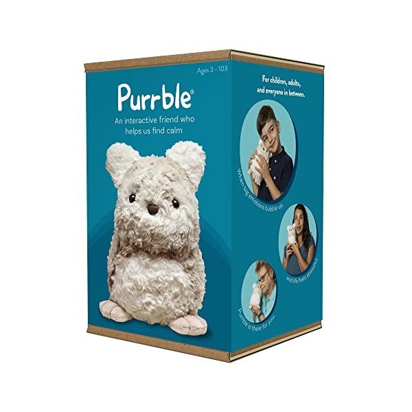 Purrble: Compagnon apaisant, une peluche interactive apaisante