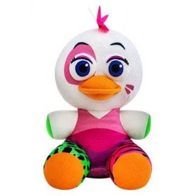 Five Nights at Freddy FNAF Security Breach Plush Set of 5 - Glamrock Freddy, Glamrock Chica, Montgomery Gator, Roxanne Wolf a