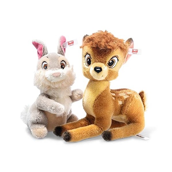 Steiff Ensemble Bambi & Thumper - Collection officielle Disney - Édition limitée - 683305