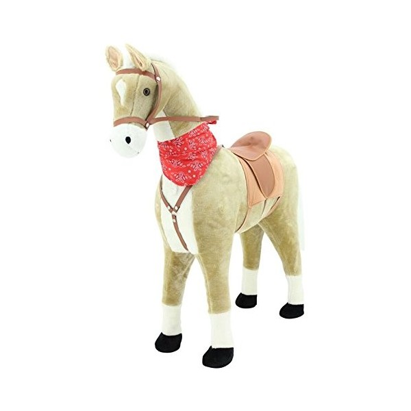 Sweety Toys 10363 Cheval Debout 110 cm Peluche