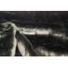 Tissu FAUSSE FOURRURE SUPER LUXE Matériel - Peluche Noir Pelt 562 - 5Mtrs 500cm x 150cm