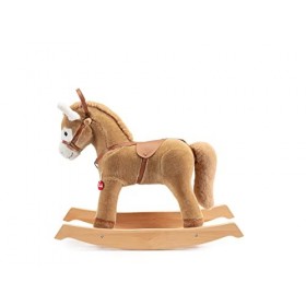 Trudi 29703 8006529297039 Animals Rocking Horse Beige Jumbo, Multicoloured