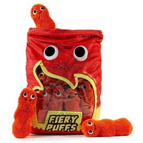 Kidrobot Yummy World Frye and The Fiery Puffs XL 19 pouces Peluche