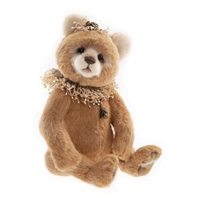 Charlie Bears - Granola | Ours en peluche en alpaga de la collection Isabelle 2021 édition limitée – Cadeau entièrement art