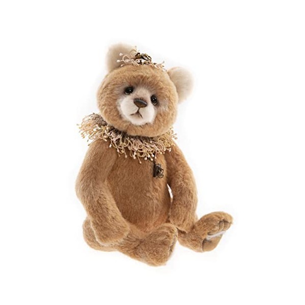 Charlie Bears - Granola | Ours en peluche en alpaga de la collection Isabelle 2021 édition limitée – Cadeau entièrement art
