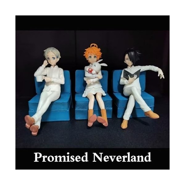 KPOP Figurine The Promised Neverland de Ray Norman Emma en peluche