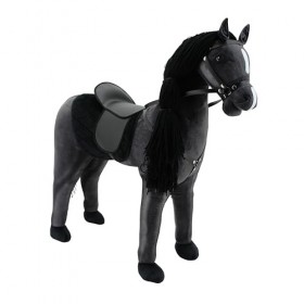 Haasenstrauch Sweety Toys 14316 Cheval debout en peluche pour léquitation Pas de montage nécessaire