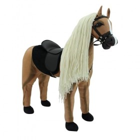 Haasenstrauch Sweety Toys 14330 Cheval debout en peluche pour léquitation Pas de montage nécessaire
