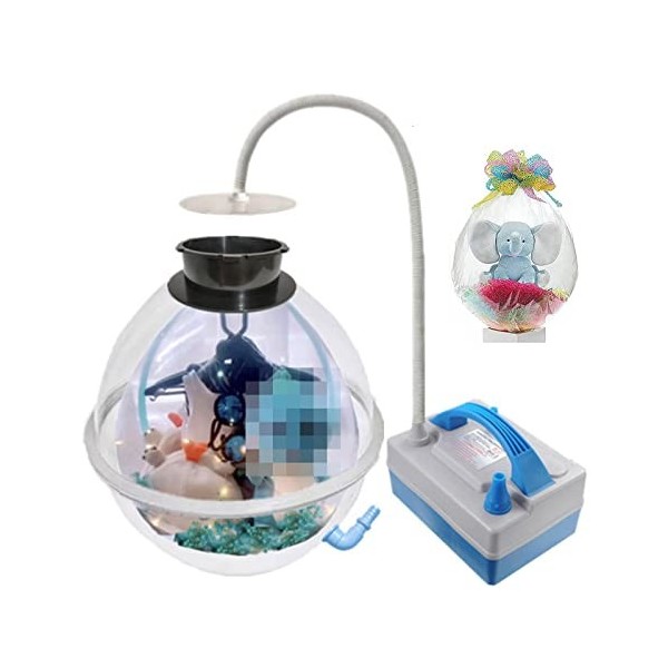 GaRcan Machine de Remplissage de Ballons avec Pompe à Ballons, Machine de Remplissage de Ballons pour remplir des Jouets en P