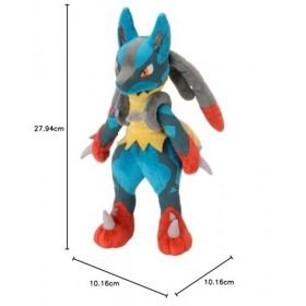 Centre Pokémon Mega Lucario Peluche, 27,9&nbsp;cm Grande 