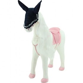 Sweety Toys 13975 Cheval géant XXL en peluche Blanc Princess Taille env. 105 cm Hauteur de la tête jusquà 80 kg Charge maxim