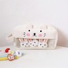 Peluche Mignon étui à Crayons Grande capacité étui à Crayons Stylo boîte Pochette étui Fournitures de Bureau Scolaire C, Tai