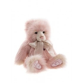 Charlie Bears - Tania | 2021 Plumo Ours en peluche édition limitée, 3000 pièces – Rose 17,5