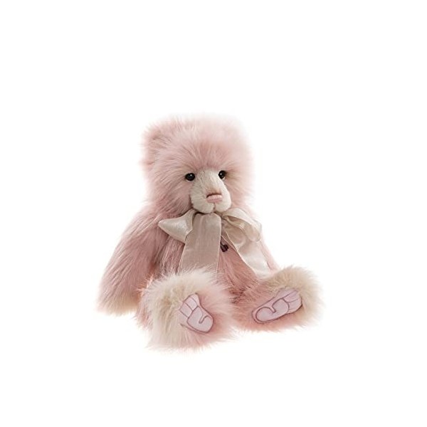 Charlie Bears - Tania | 2021 Plumo Ours en peluche édition limitée, 3000 pièces – Rose 17,5