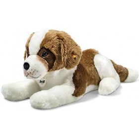 Steiff - Saint-Bernard Bernhard Peluche, 079627, Brun/Blanc