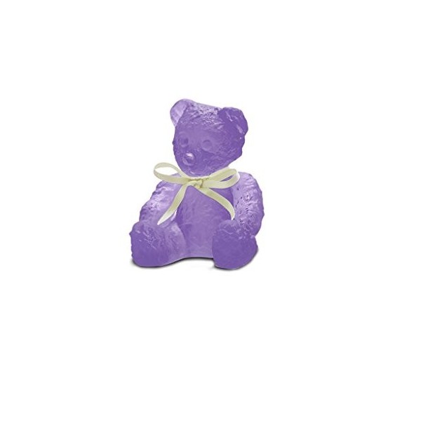 Daum Ours en peluche Mini Doudours Violet 