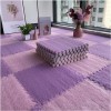 SYkbb Lot de 50 Dalles de Moquette en Mousse emboîtables en Peluche, Dalles de Sol emboîtables, Tapis emboîtables en Mousse E