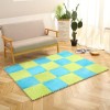 80 Dalles De Moquette Hirsutes Emboîtables, Tapis De Sol en Mousse Douce en Peluche, Tapis Moelleux, Dalles De Protection, Ta